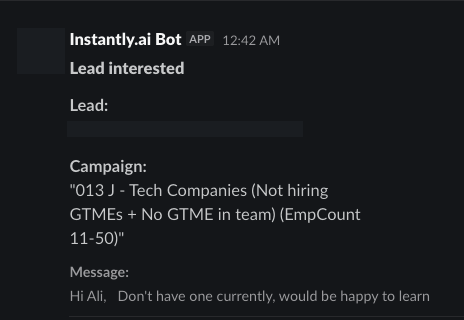 Lead interested — Solutions Review